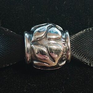 Authentic Pandora Retired Friendly Florets Charm 790493 Sterling Silver